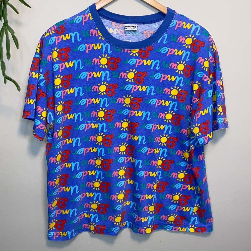 Vintage Ken Done Down Under Australia Printed Graphic T- Shirt